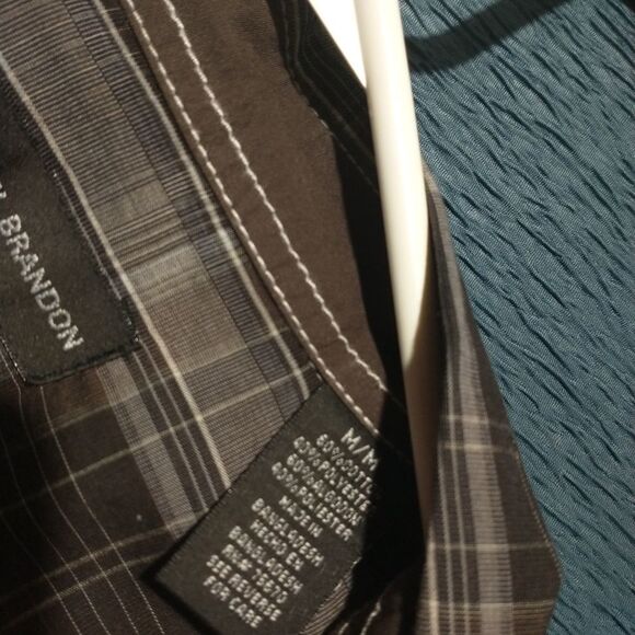 Michael Brandon designer button down top medium - Picture 4 of 5